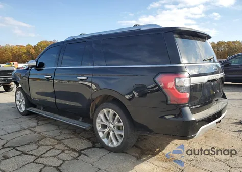 2018 Ford Expedition Max Platinum from USA, damaged, VIN 1FMJK1MT5JEA22553